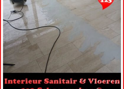 Natuursteen vloeronderhoud Twister methode