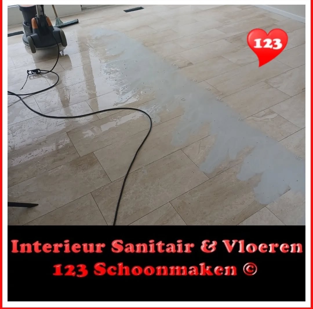 Natuursteen vloeronderhoud Twister methode